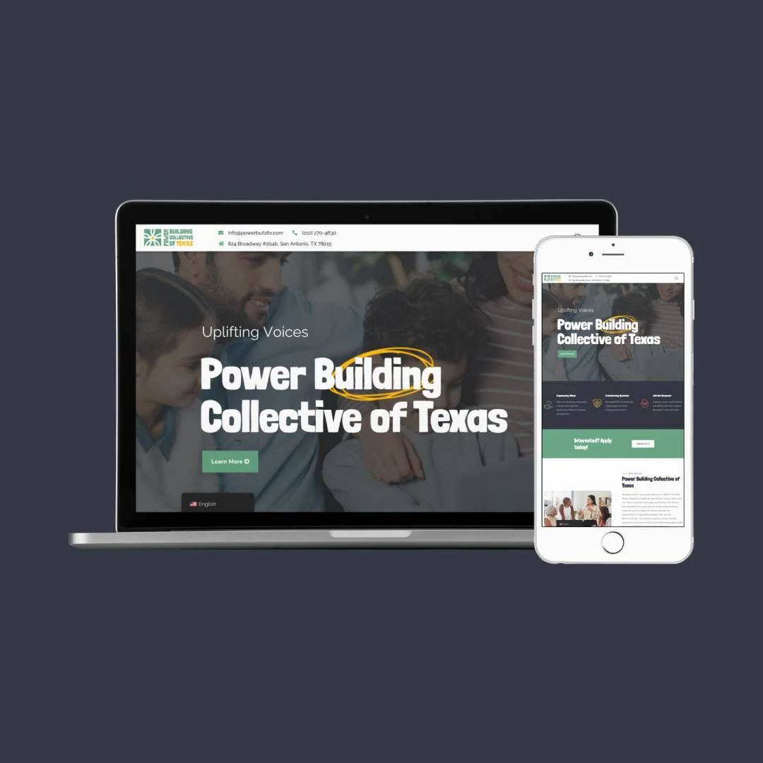 Power Building Collective of Texas website